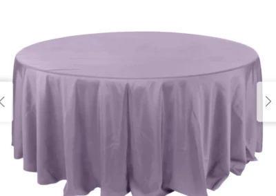 Amethyst table linens
